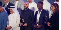 وليد الركراكي أفضل مدرب عربي “ليلة الأساطير” في أبو ظبي